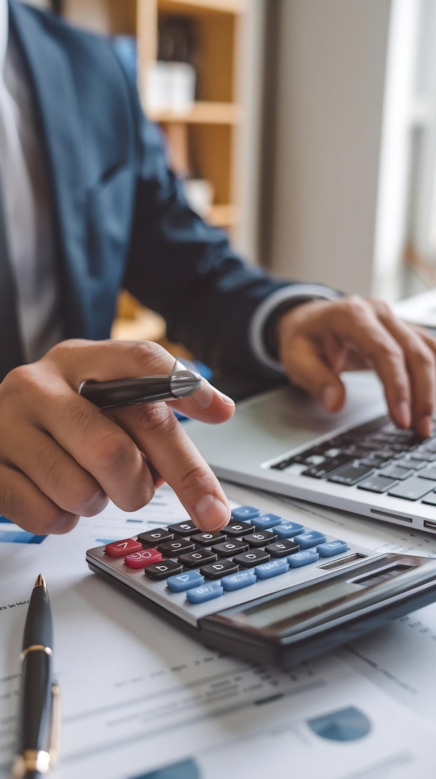 Especialistas Maya Contadores revisando declaración anual