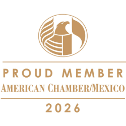 Proud Member - American Chamber of Commerce Mexico 2026